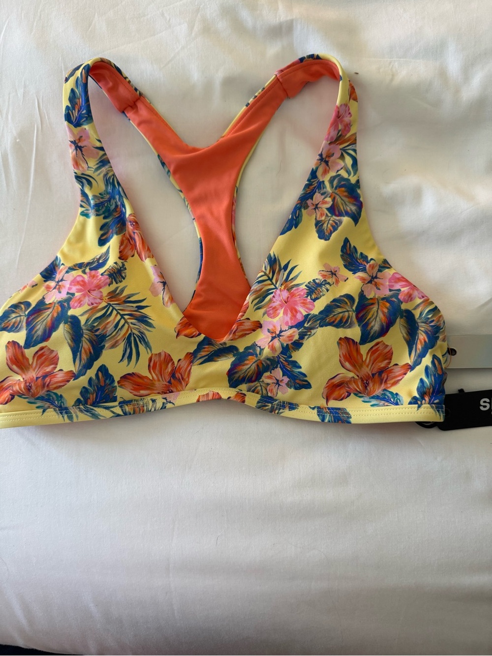Jolyn Catalina Island NWT Racerback Bikini Top, Size S